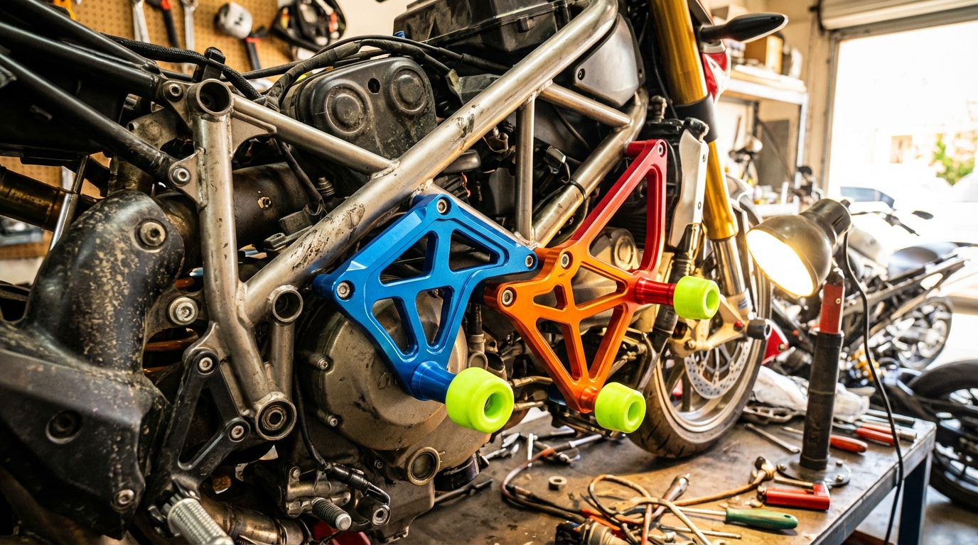 découvrez tout ce qu’il faut savoir sur les tampons de protection moto, leur utilité essentielle pour sécuriser votre deux-roues et prévenir les dommages en cas de chute.