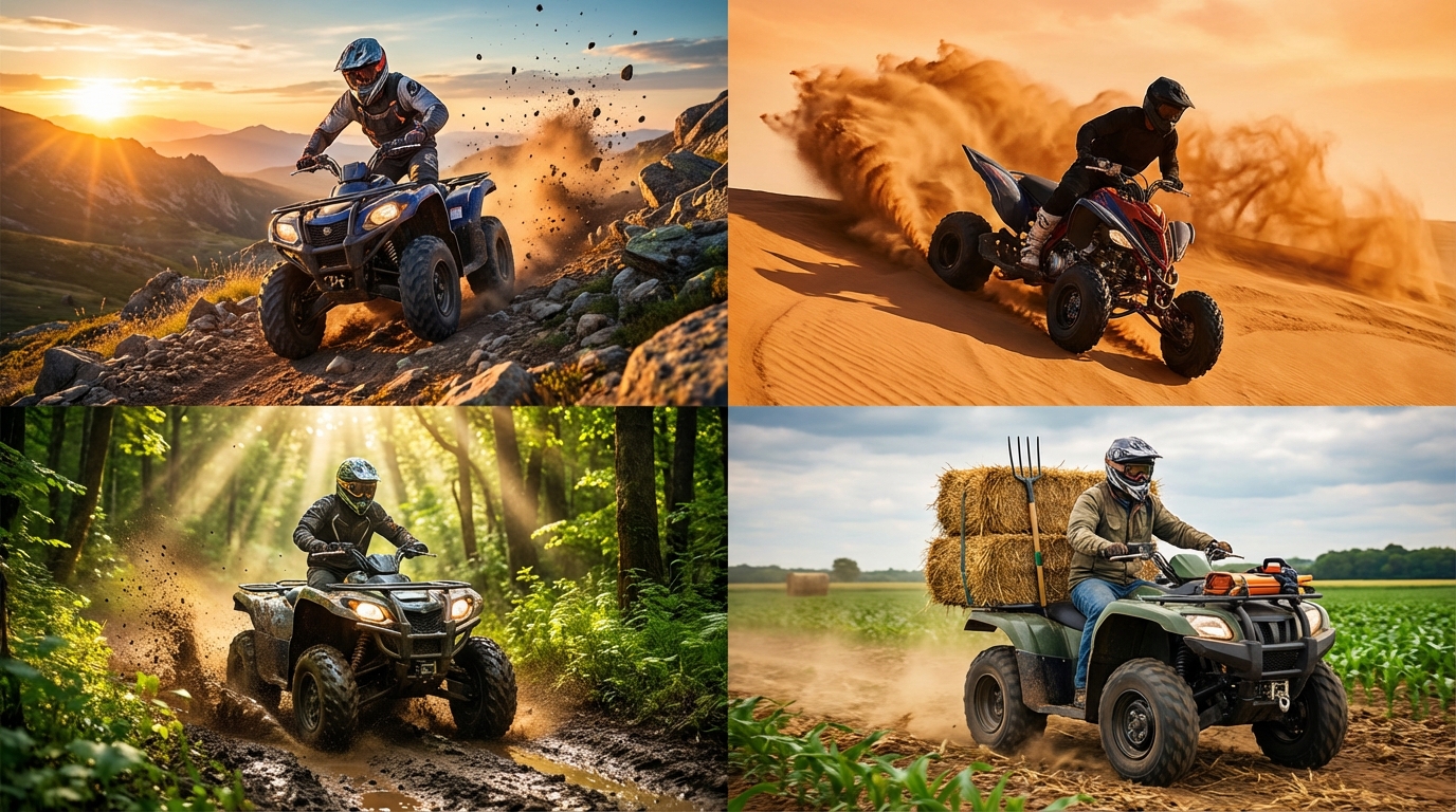 découvrez tout ce qu'il faut savoir sur le quad moto, ses différentes utilisations, ses avantages et conseils pour une pratique sécurisée.