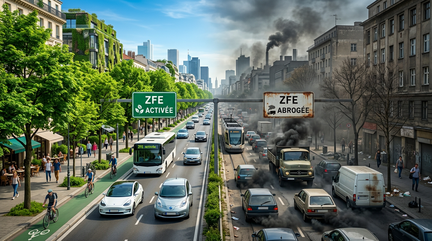 découvrez les enjeux de la suppression des zones à faibles émissions (zfe) et analysez ses conséquences sur l'environnement et la qualité de l'air.