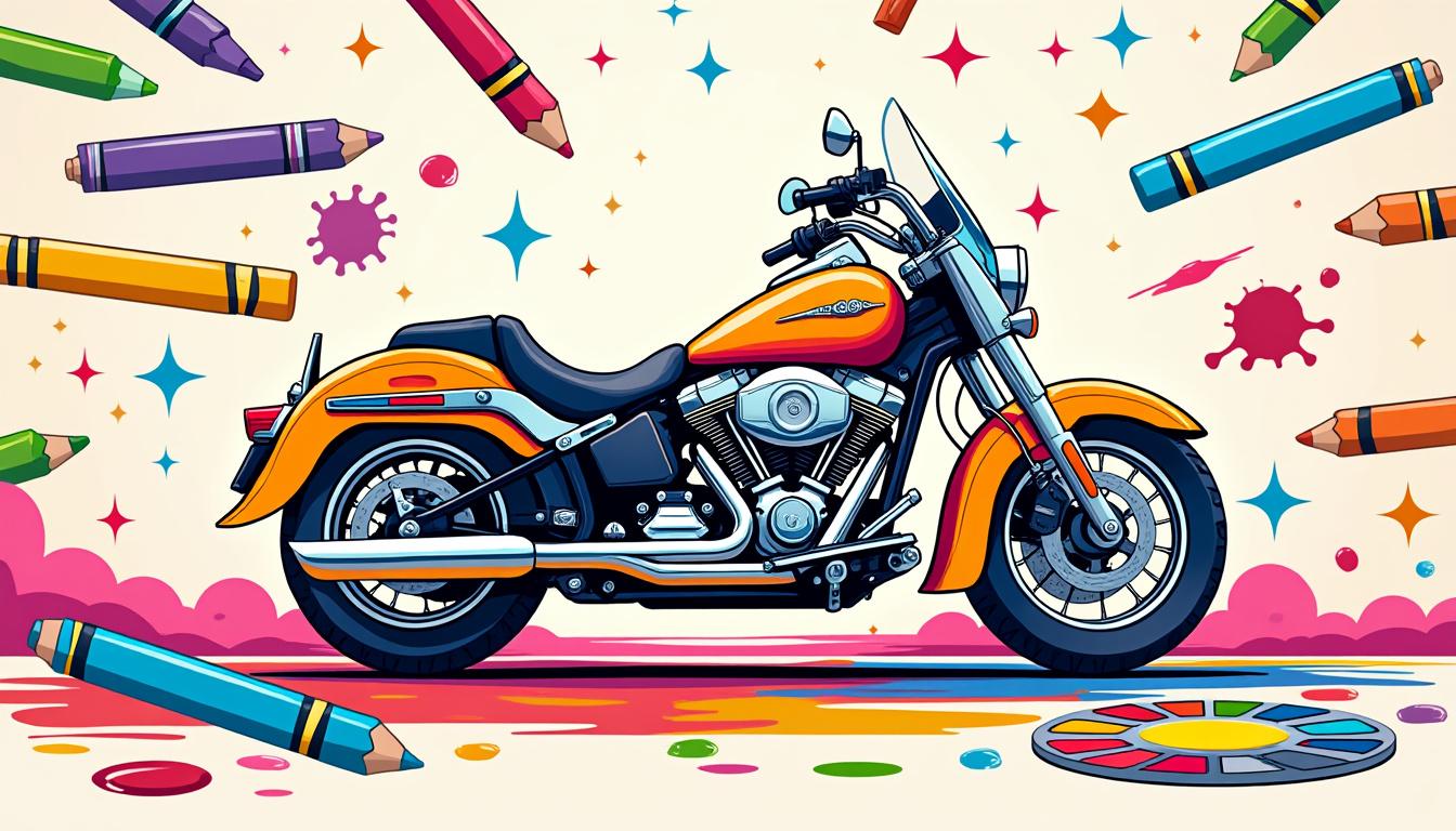 découvrez nos astuces pour créer un coloriage de moto captivant, adapté à tous les âges, pour stimuler la créativité et le plaisir de toute la famille.