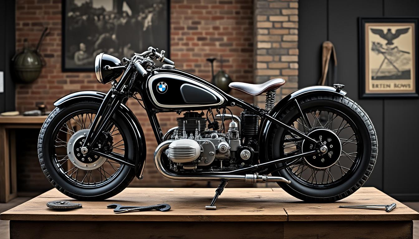 explorez l'histoire fascinante et les caractéristiques uniques de la bmw r12, une moto légendaire alliant design classique et performance remarquable.