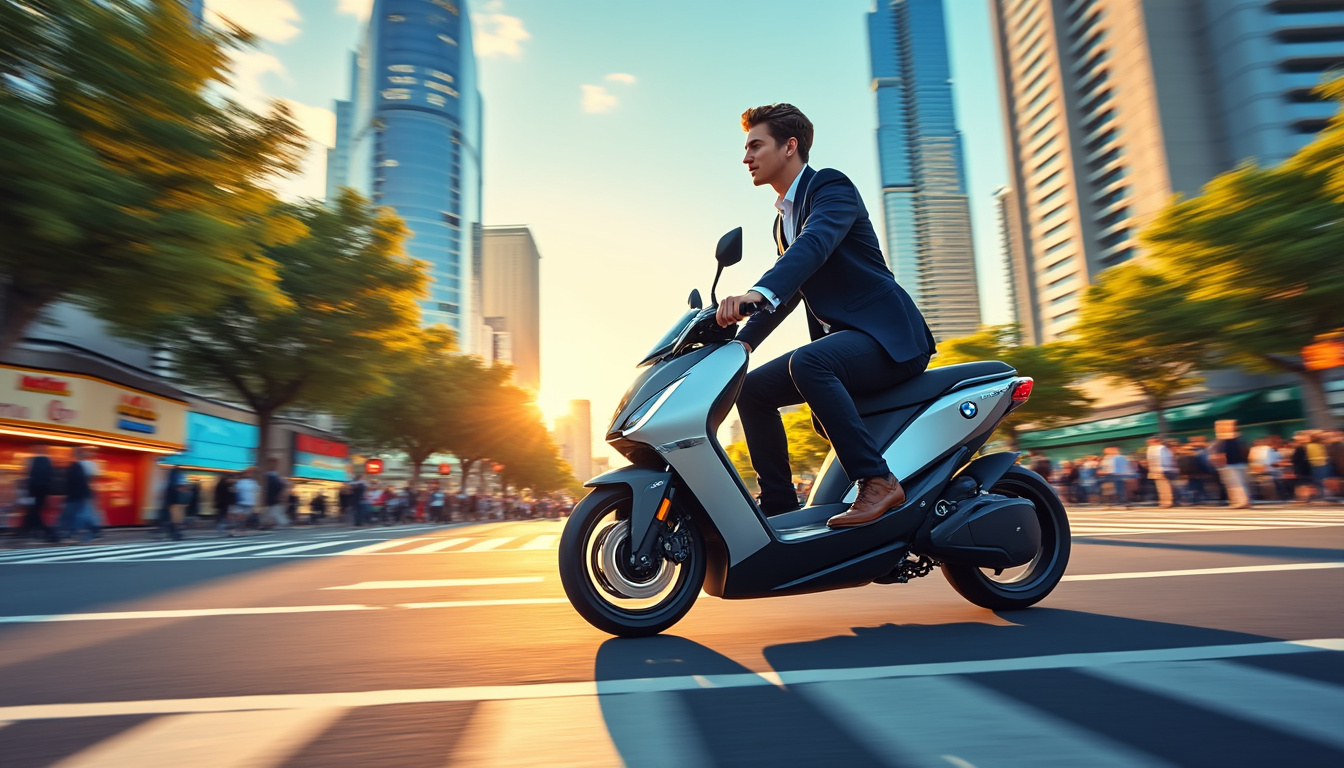découvrez les avantages d'un scooter électrique bmw pour vos déplacements urbains : écologie, économie et performance dans un design élégant.