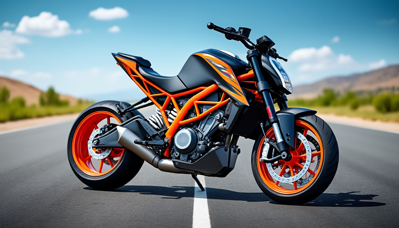 découvrez la ktm 1390 super duke r : une moto puissante alliant design agressif, performances exceptionnelles et technologie avancée pour une expérience de conduite unique.